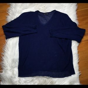 Frank Leder Pullover Sweater XS Linen Loose Knit